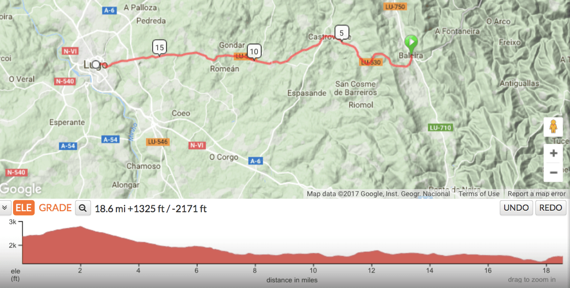 Camino Day 25 O Cadavo Baleira